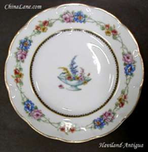 Haviland Aquitania Cream Soup and Saucer from Haviland Aquitania. Replacement piece from China Lane.