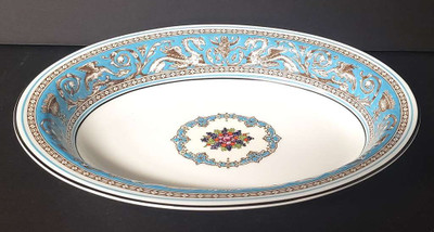 Wedgwood Florentine Turquoise (Center Design) Bread Plate.