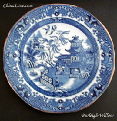 Burleigh - Willow - Luncheon Plate