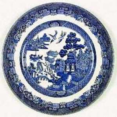 Johnson Brothers - Willow ~ Blue  - Bread Plate