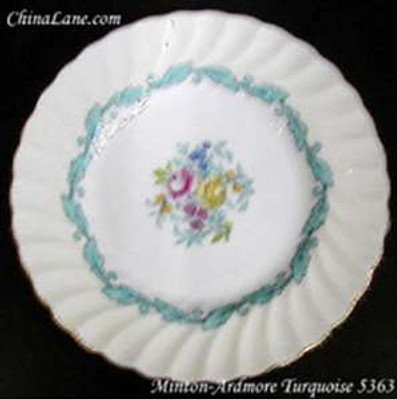 Minton - Ardmore ~ Turquoise S363 - Saucer