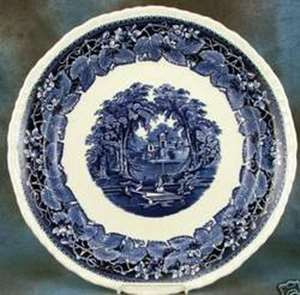 Mason's - Vista ~ Blue - Ginger Jar