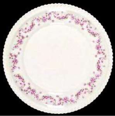 Harker - Bridal Rose ~ Gadroon - Salad Plate