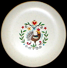Harker Provincial Wreath Platter 8" in the Harker Provincial Wreath pattern. Shop China Lane for replacement china.