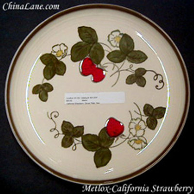 Metlox - California Strawberry - Dinner Plate