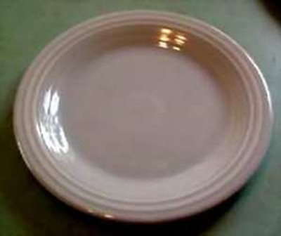 Homer Laughlin - Fiesta ~ Gray - Luncheon Plate
