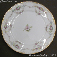 Haviland Schleiger 1053 Butter Pat – from the 1053 collection by Haviland.