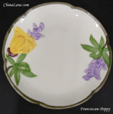 Franciscan - Poppy - Bread Plate