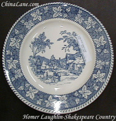Homer Laughlin - Shakespeare Country (Scrolls) - Bread Plate