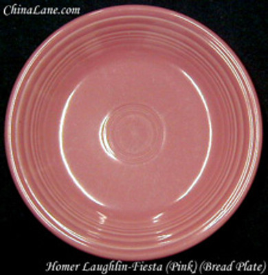 Homer Laughlin - Fiesta ~ Rose (Newer) - Salad Plate