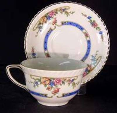 Johnson Brothers Eastbourne (Old English) Cup and Saucer, 2 3/8" Flat