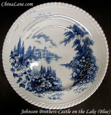 Johnson Brothers - Castle on the Lake ~ Blue - Cup and Saucer