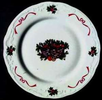 Walbrzych - Holiday Ribbon ~ Scallop - Soup Bowl