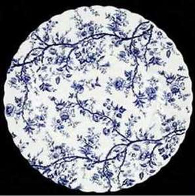 Johnson Brothers - Old Bradbury ~ Blue on White - Dinner Plate