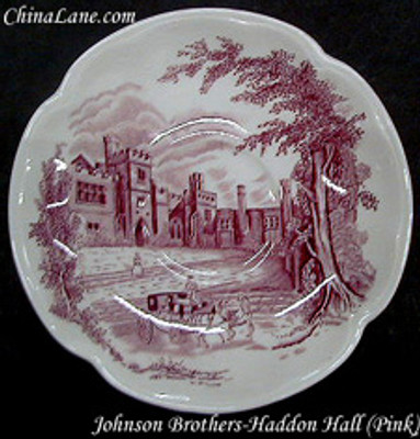 Johnson Brothers - Haddon Hall ~ Pink - Dinner Plate