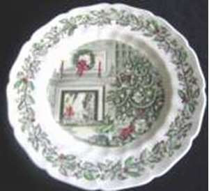 Johnson Brothers Merry Christmas Charger.