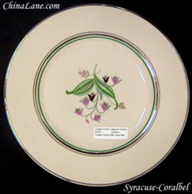 Syracuse - Coralbel - Dinner Plate