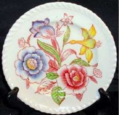 Johnson Brothers - English Bouquet (Roped Edge) - Dinner Plate