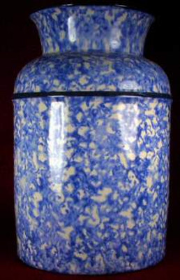 Stangl - Town and Country ~ Blue - Milk Canister