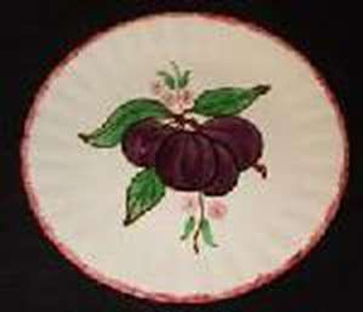 Blue Ridge - Country Fair (Red Edge) - Salad Plate