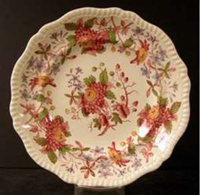 Spode - Aster 2/8130 ~ Red - Salad Plate