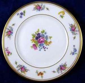 Lamberton Rose Of Lamberton Salad Plate 8". Collectible replacement piece available at China Lane.
