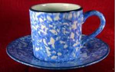 Stangl - Town and Country ~ Blue - Saucer