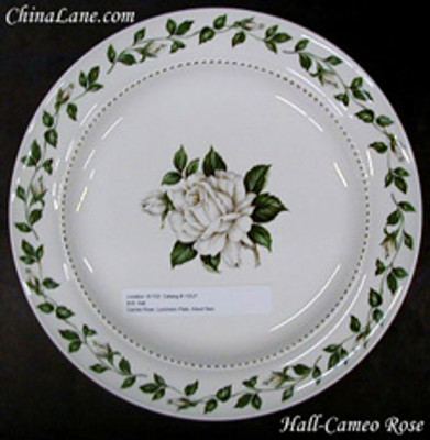 Hall - Cameo Rose - Luncheon Plate