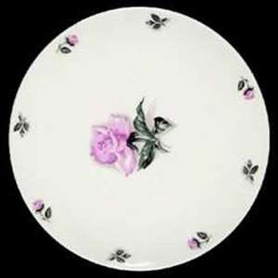 Household Institute Priscilla (Cream Rim) Rhythm Rose Round Bowl 8". Collectible replacement piece available at China Lane.