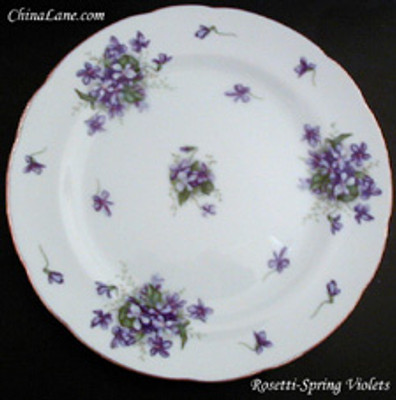 Rossetti - Spring Violets (Japan) - Soup Bowl