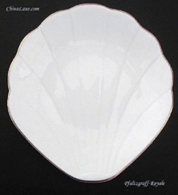 Pfaltzgraff Royale Cream Shell Plate. Replacement piece available at China Lane 8 1/4".