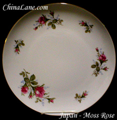 Sango (Japan China) - Moss Rose ~ Gold Trim - Bread Plate