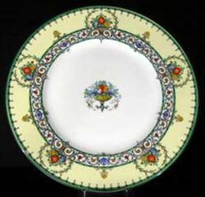 Royal Worcester - Chalons Z478/1 Green Trim - Salad Plate