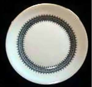 Wedgwood Astor Bread Plate from Astor (Black on White) by Wedgwood at China Lane.