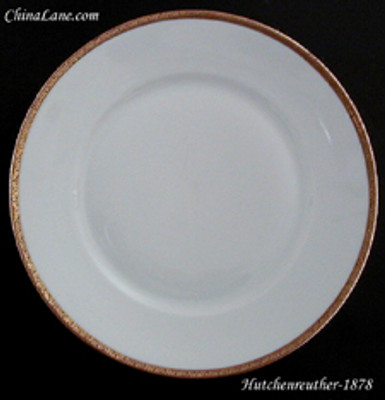 Hutschenreuther - 1878 ~ White with gold trim - Relish