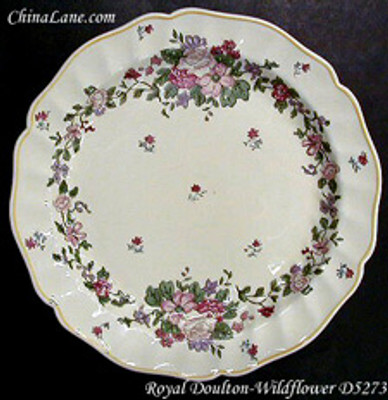 Royal Doulton - Wildflower ~ D5273 - Dinner Plate