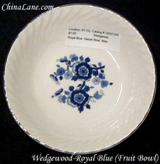 Wedgwood Royal Blue Bread Plate from the Royal Blue collection by Wedgwood.