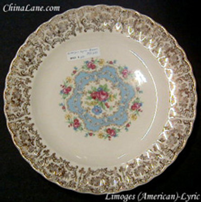 Limoges ~ American - Lyric - Dinner Plate