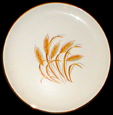 Homer Laughlin Golden Wheat Gold Trim Golden Wheat Gold Trim Soup Bowl 4". Collectible replacement piece available at China L