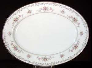Noritake Barton 11" Oval Serving Platter