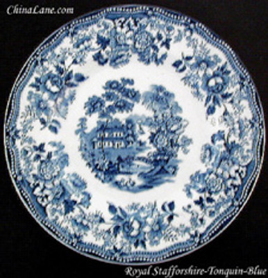 Royal Staffordshire - Tonquin ~ Blue - Sugar Bowl