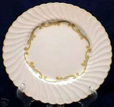 Syracuse - Baroque ~ Gray - Bread Plate