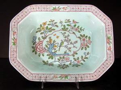 Adams - Singapore Bird ~ Newer - Oval Bowl