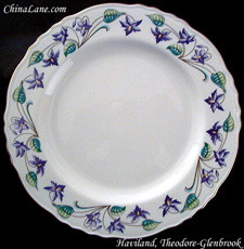 Haviland Glenbrook Salad Plate. Collectible replacement piece available at China Lane.