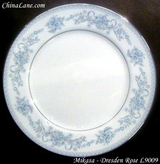 Mikasa Dresden Rose Chop Plate (Round Platter), 12 1/4" replacement piece.
