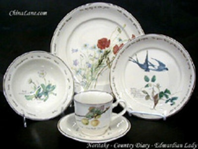 Noritake - Country Diary~ Edwardian Lady 1906 - Cereal Bowl