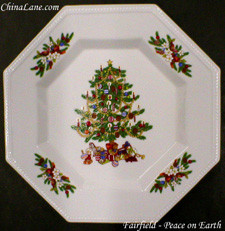 Fairfield - Peace on Earth - Dinner Plate
