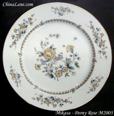 Mikasa Peony Rose M2003 Footed Cup and Saucer Set from the Peony Rose~ M2003 collection by Mikasa.