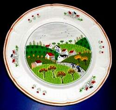 Newcor - Country Village 627 - Dinner Plate