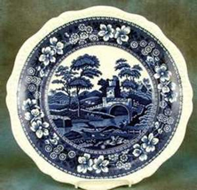 Spode Tower Blue Dinner Plate.